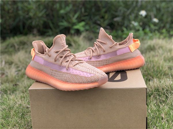 

2019 New Authentic 350 V2 Clay EG7490 Kanye West Running Shoes For Men Women True Form EG749 Hyperspace EG7491 Static EF2905 Sneakers