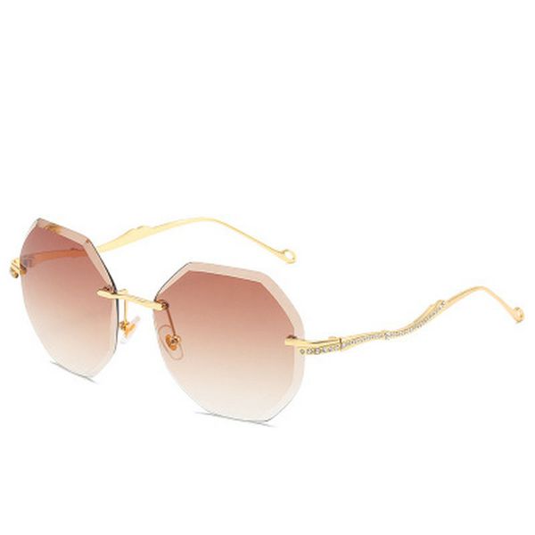 

безрамное sunglasse womens безрамное солнцезащитные очки цветов ocean объектива солнцезащитные солнцезащитные очки дизайнерская summer vinta