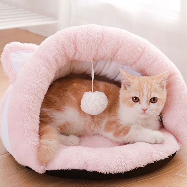 

cat litter winter warm cat sleeping bag litter kennel semi-closed four seasons universal thickening supplies