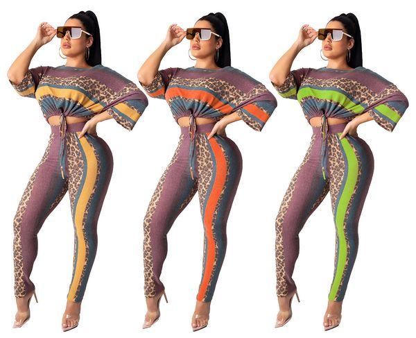 

womens designer l8096 multi-color mid-long sleeve two-piece suit, White