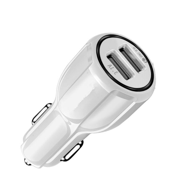 5V 2.4A Max duas portas USB Car Charger Auto Power Adapter para o GPS Samsung S8 S10 HTC