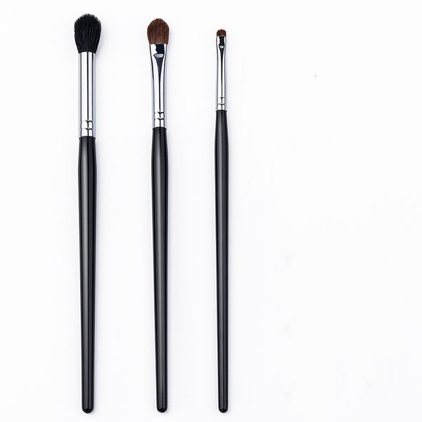 

wholsale 3pcs eye brushes high grade eye shadow eyebrow brush horse goat hair beauty makeup tools ing