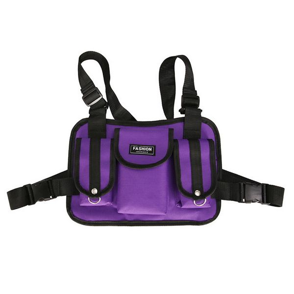 

women men fashion chest rig waist bag functional cross bags army tactical chest bags oudoor