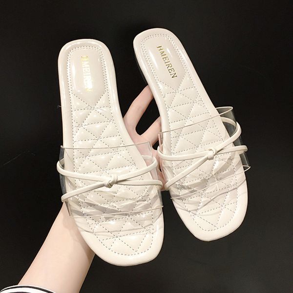 

slippers women summer low shoes woman 2020 slides pantofle soft new flat rome basic fabric pu shoes slippers, Black