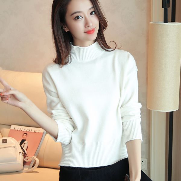 

women's sweaters 3248 - 2021 korean autumn sweater 39, White;black