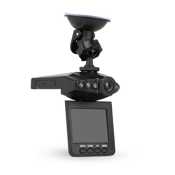 

270 degrees rotatable 2.5" tft lcd screen 6 ir led night vision hd car dvr camera recorder