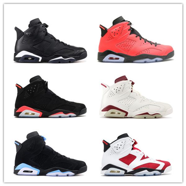 

2019 classic new engraved autumn and winter models j6s wear-resistant sports cushioning manuscript black red high-infrared men's basket