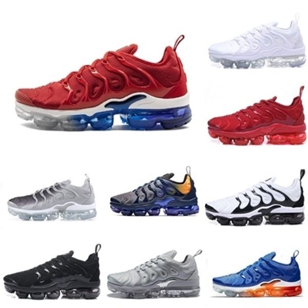 

2019 tn plus men&women designer vaperss outdoor shoes silver triple s black white cool grey hyper violet grape sports sneakers size 36-45
