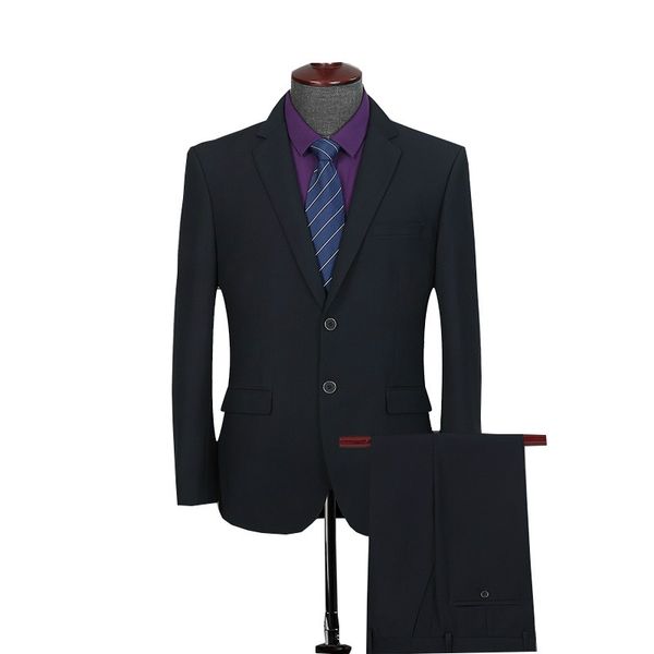 

2019 new arrival formal black suits men,smart casual men's suits (jackets+pants) plus-size s-4xl 6601, White;black