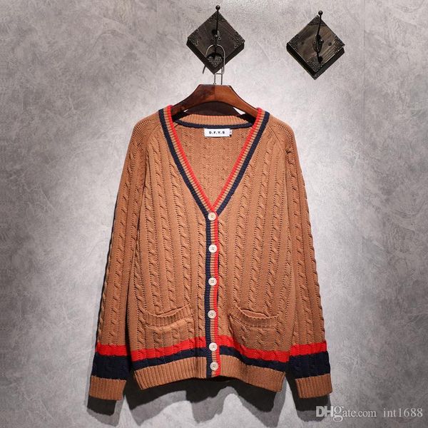 

новый бренд свитер мужчины v-образным вырезом твердые slim fit хаки вязание мужские свитера кардиган мужской 2018 осень мода повседневные то, White;black