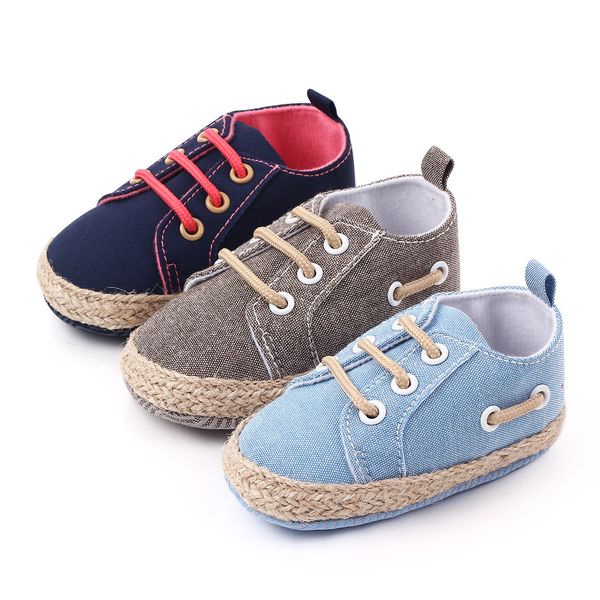 

fashion newborn soft gray blue baby shoes boy infant toddler babies walking big baby girls shoes first walking shoes