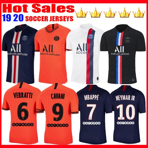 

men +kids kits 2019 2020 maillots de foot 19 20 p soccer jerseys paris s mbappe g marquinhos gana chirldren camisetas football shirt, Black;yellow
