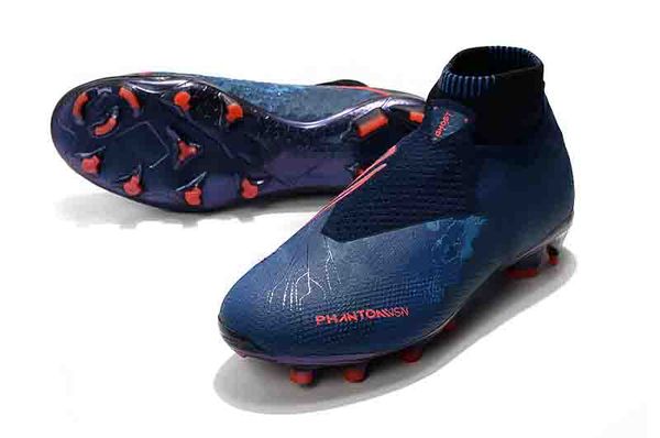 

phantom vsn vision elite df fg fully charged shadow mens high ankle soccer cleats football shoes size us6.5-11