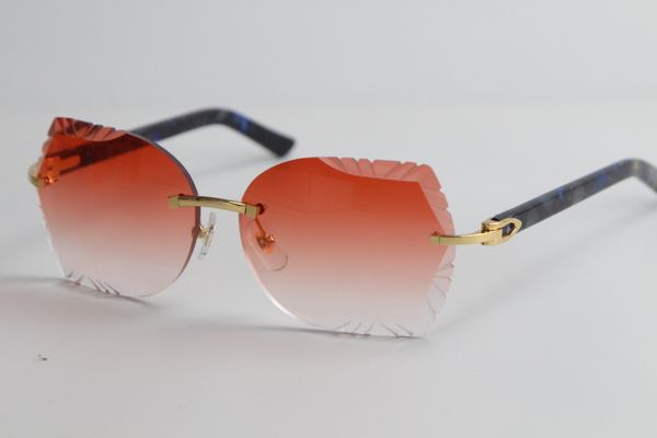 

new glasses design marble driving sunglasses plank selling vintage 2020 outdoors fashion glasses rimless 8200762 c decorat tjgd, White;black