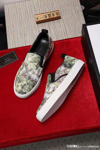 

Мужские 18Supreme GG Bloom Slip On кроссовки с коробкой