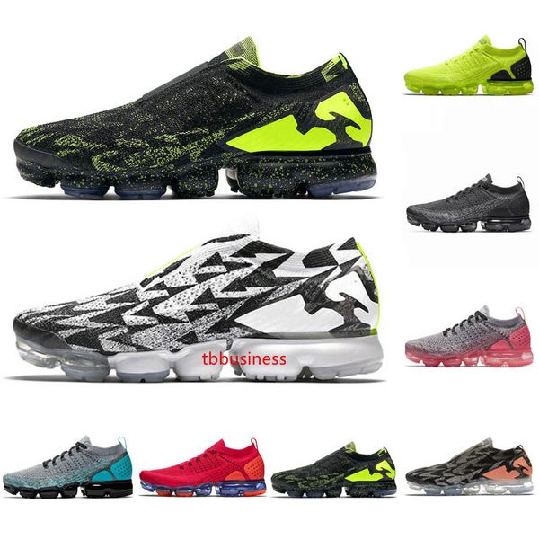

acronym black volt knit 2.0 mens running shoes black heritage punch cushion laser orange men women sports sneakers 36-45