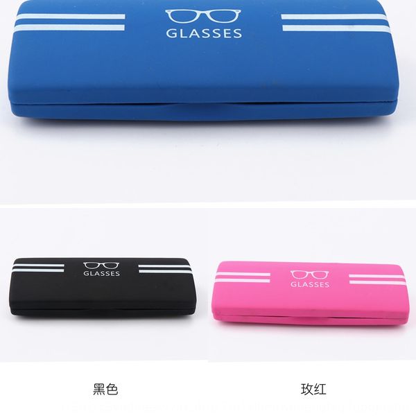 

cute men and women girl multi-color pu small glasses storage box simple and fresh student glasses storage box