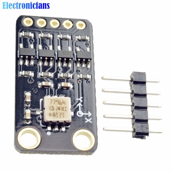 Freeshipping 1Set ADXL203 AD8605 Dual Axis Accelerometer Tilt Measurement Sensor Amplifier Module Polysiliziumoberfläche Mikrobearbeitete Sensoren