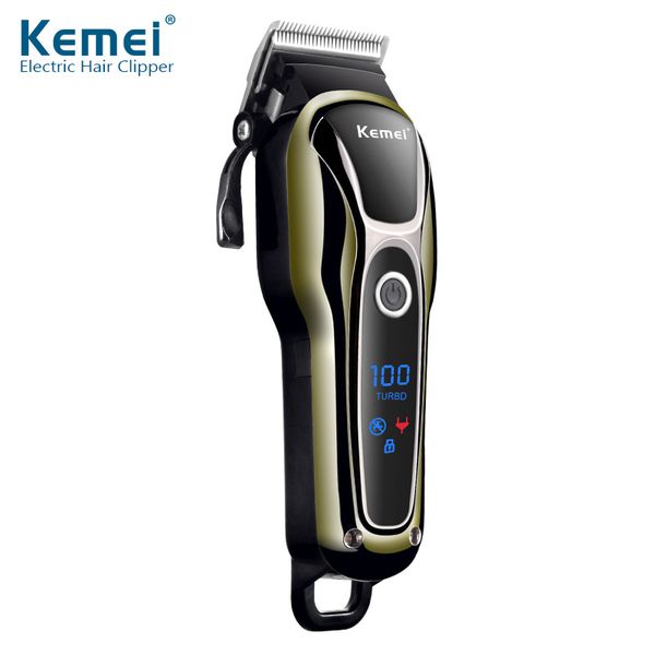 

1 x kemei rechargeable hair cipper electric shaving gunting rambut trimmer haircut cordless sweet07 qxwim