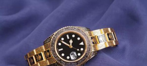 

tabie821219 available gold skull watch mens watches black dial with calendar folding clasp master male gift mens automatic watches., Slivery;brown