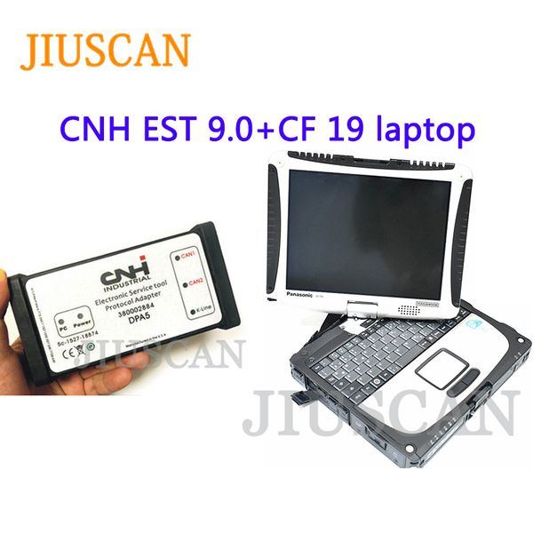 

jiuscan cf19 lapfor cnh est dpa5 kit diagnostic tool with cnh est 9.0 electronic service tool