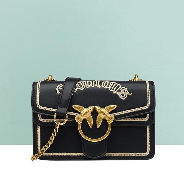 

2020 женская сумка новая ласточка сумка простая ретро маленькая квадратная простая наплечная цепочка посыльный чистый цвет улица