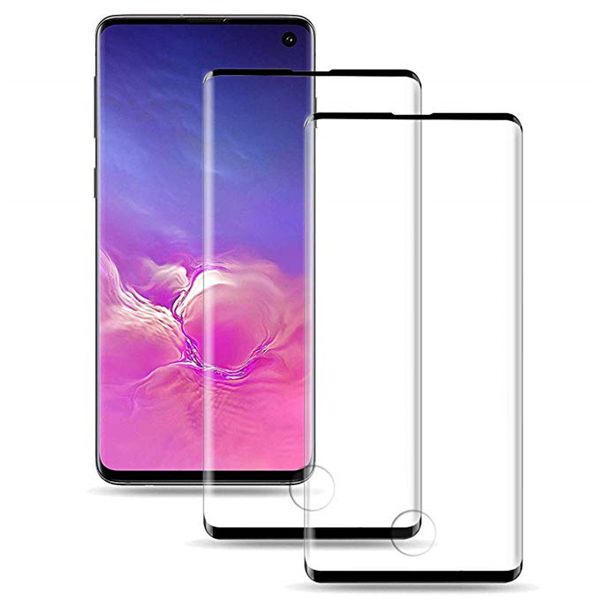 

Половина клей 3D полный изогнутый полный скрытый стекло для Samsung S10 S10 Plus S10e S9 Примечание 9 S8 plus с розничной упаковке
