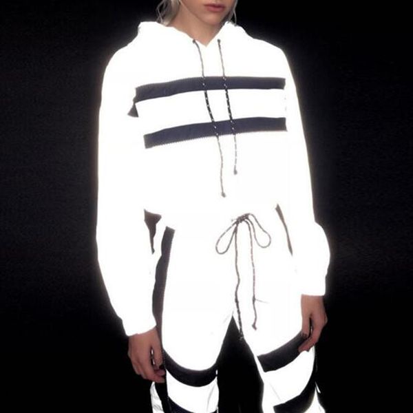 

2019 spring new reflective female casual sport hooded short coat women crop casaco feminino manteau femme, Black;brown