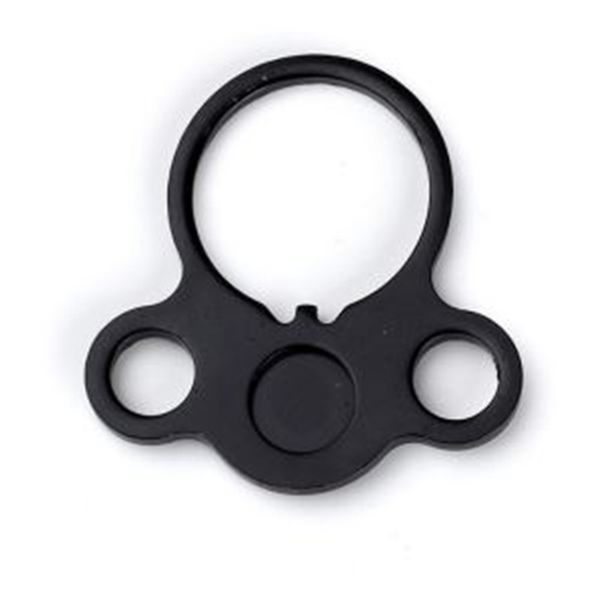 

hunting accessories tactical ar 15 m4 m16 rifle end plate ambidextrous dual sling adapter double sidehanded mount fits.223 rifle