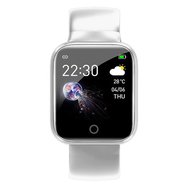 

bluetooth smart bracelet heart rate blood pressure monitoring ip67 waterproof color screen intelligence watch for android & ios 3 colors