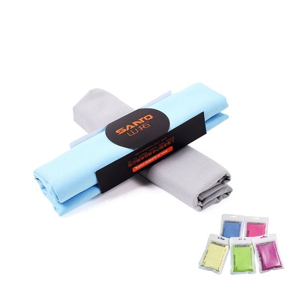 

quick dry towel ultralight camping compact microfiber antibacterial swimming towels hand face hiking outdoor 2 sizes