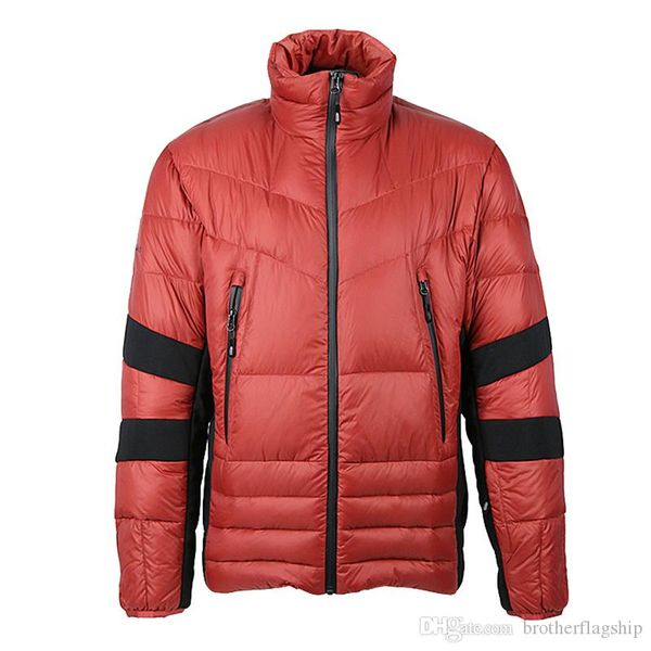 

new arrival men duck down jacket winter down coats brand mens winter jacket puffer jacket ultra light down men, Black