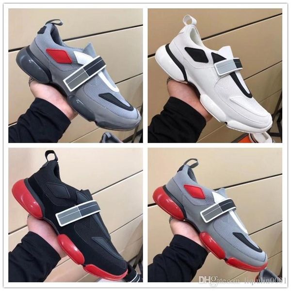 

2019 cloudbust casual shoes 18ss designer sneakers casual shoe men womens genuine leather fashion paste shoes n2, Black