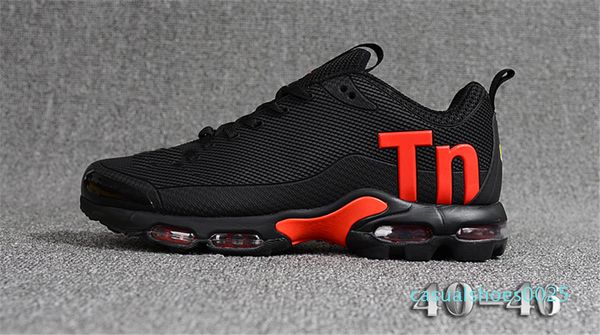 

2019 designer mercurial tn men shoes fashion women chaussures femme tn kpu triple s casual shoes c25, Black