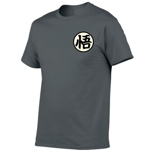 

новый 2019 лета японские футболки мужской с коротким рукавом летом семь дракон мяч гоку бренда совместной печати хлопок свободные пару рубаш, White;black