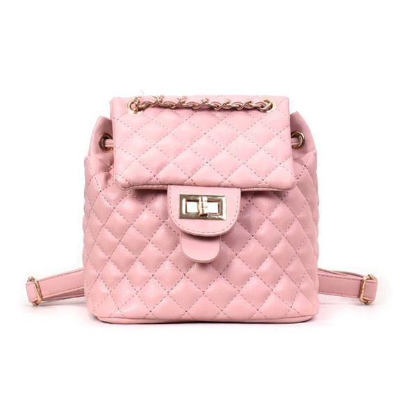 

thinkthendo women's backpack pu leather shoulder bag schoolbags mini rucksack purse luxury bags for women 2018 23 x 12 x 18cm
