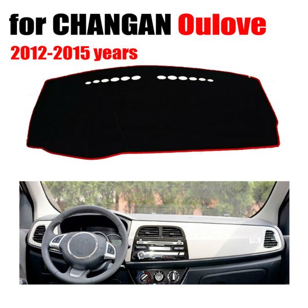 

car dashboard covers mat for changan oulove 2012-2015 years left hand drive dashmat pad dash cover auto dashboard accessories