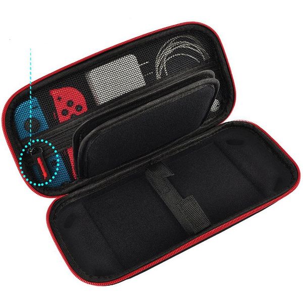 

for nintendo switch lite console case durable game card storage bag carrying case hard eva bag shell portable carrying bag protective pouch