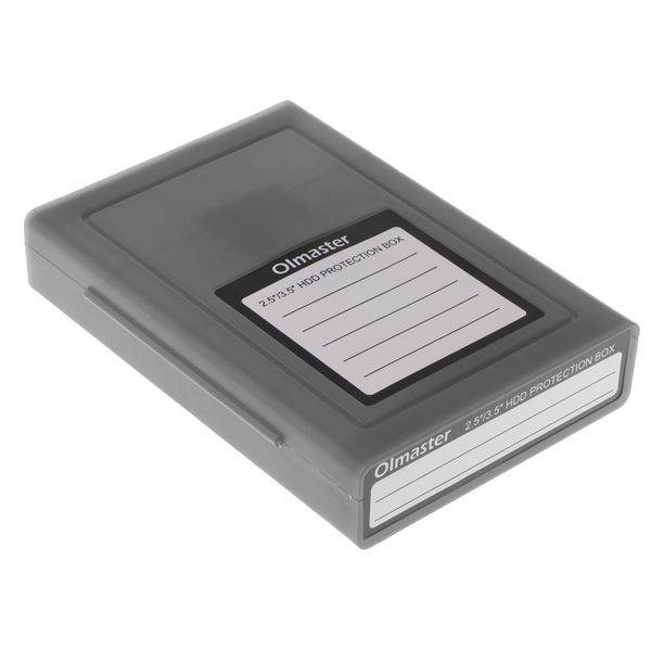 

2.5'' 3.5'' hdd hard disk drive protective case box storage plastic enclosure