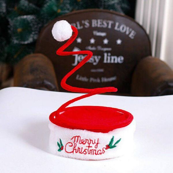 

christmas hat christmas decoration for home screw cap santa clau headband headdress accessory cap decoration