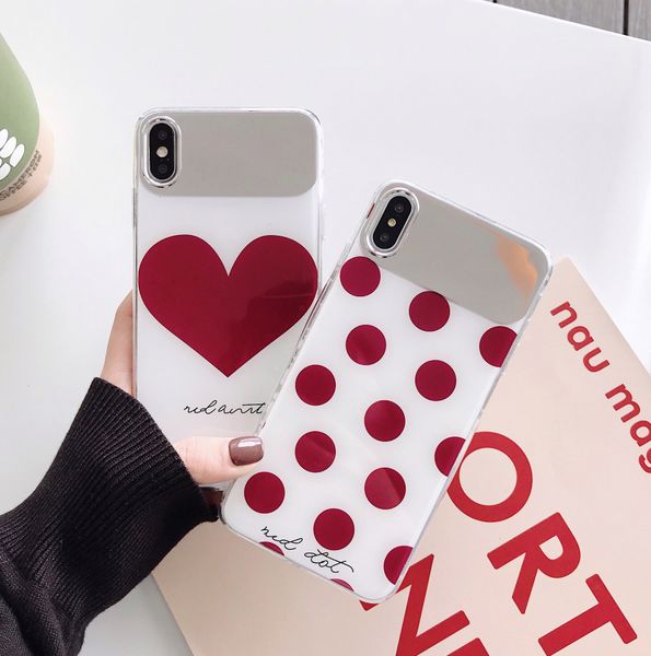 

2019 new arrivals ultra-thin for iphone 6s mirror case make up designer phone case soft tpu for iphone xs max case