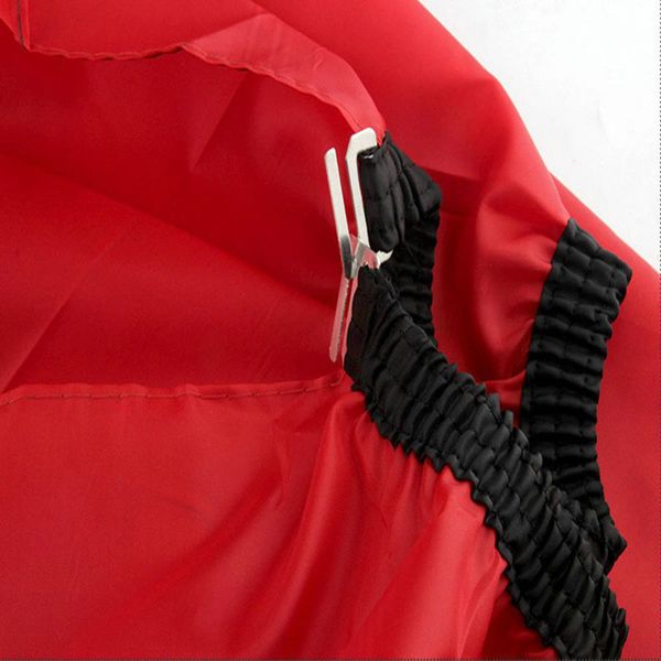 

us 384 18 offsalon barber hair cutting gown cape hairdresser apron with viewing window new nylon red small size hair styling wzdcf