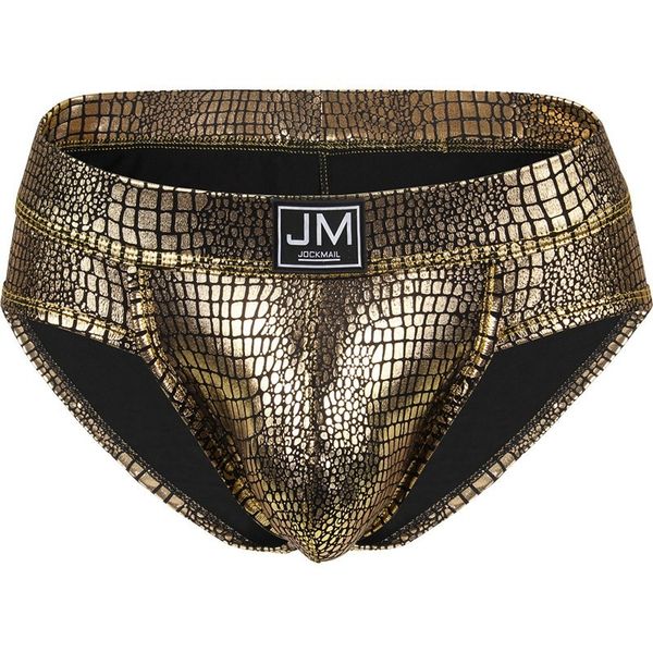 

jockmail cobra men briefs bikini jockstrap leather underpants male party briefs, Black;white
