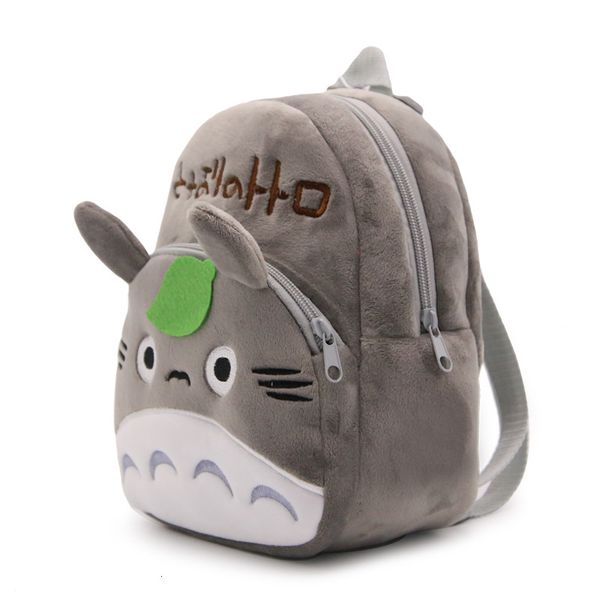 

2020 backpack kids designer school bag children backpack my neighbor totoro for 1 to 3 years old kid cartoon schoolbag plush bags