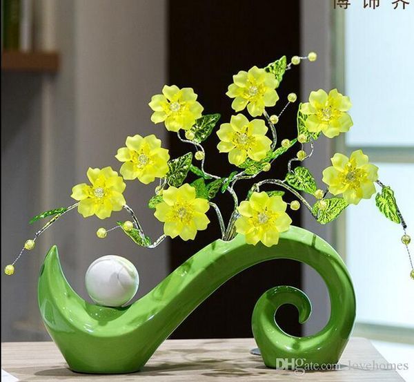 Modern Lucky Shape Ceramic Vase For Home Decor Tabletop This Pirce