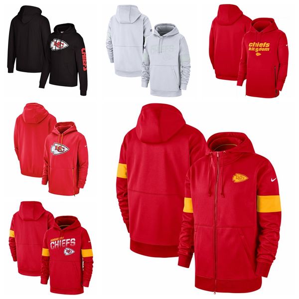 

men kansas city chiefs nike sideline local performance pullover nfl hoodie, Blue;black