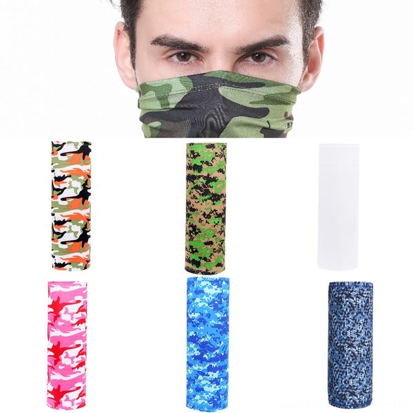 

pd6yb mask fishing scarf summer neck collar sun protection cycling bandana windproof magic face seamless breathable cycling scarf, Black