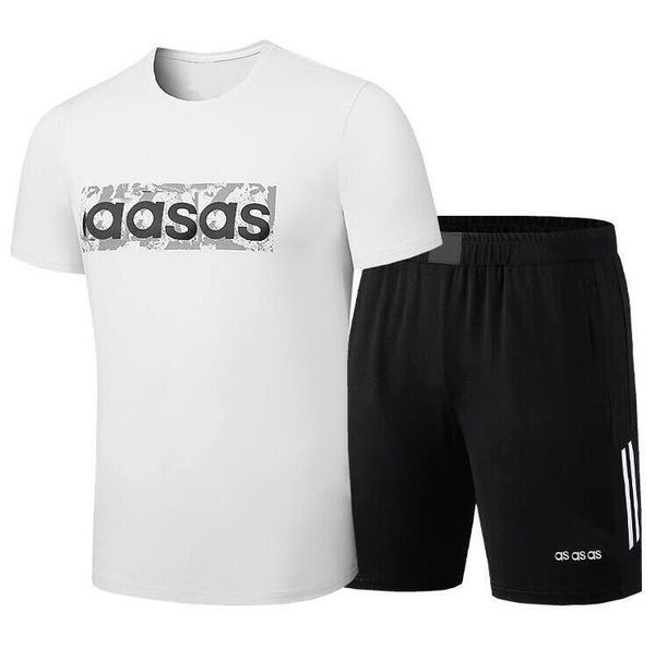 

2020 wholesale mens designer tracksuit with letters brand sportsuits for men women logo short sleeved casual jogger pants suits, Gray