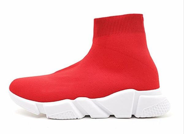 

2019 new arrivlas designer fashion luxury men women sock shoes black white red shoes flat sock shoes with box dust bag sneakers
