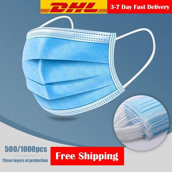 

fashion cotton antibacterial 3 layers dustproof designer face mask pm2 5 filter children disposable masks face shield without valves